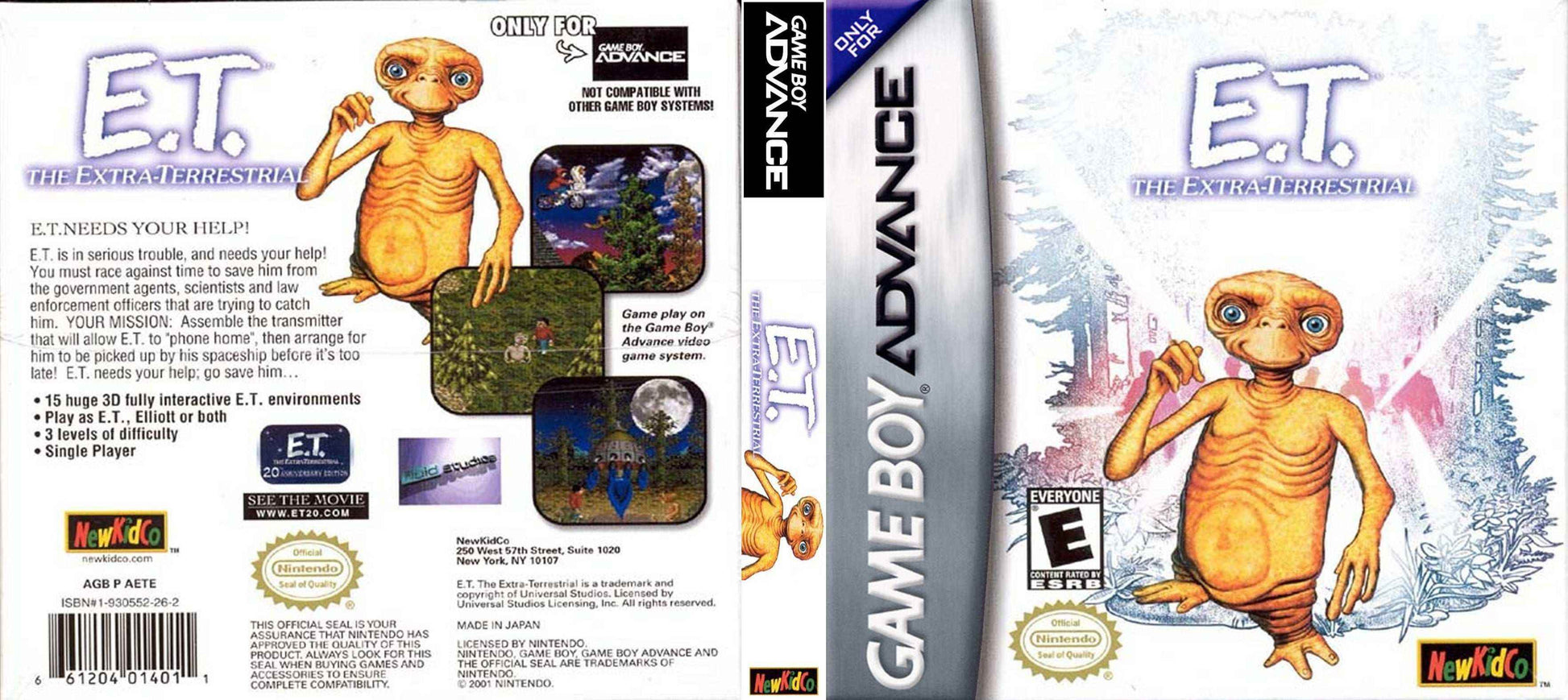 ET The Extra Terrestrial Cover Art - WOI Solutions