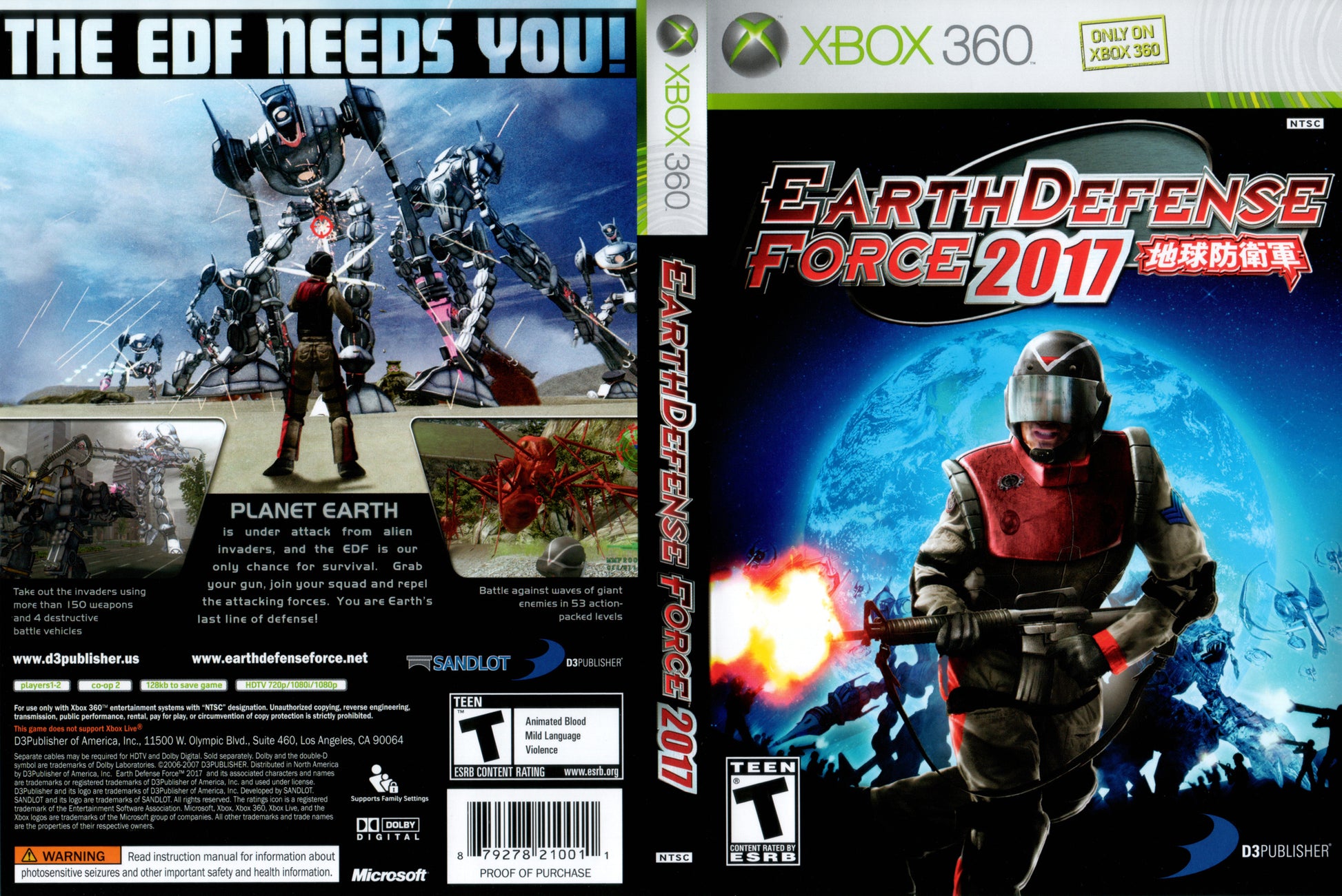 Earth Defense Force 2017