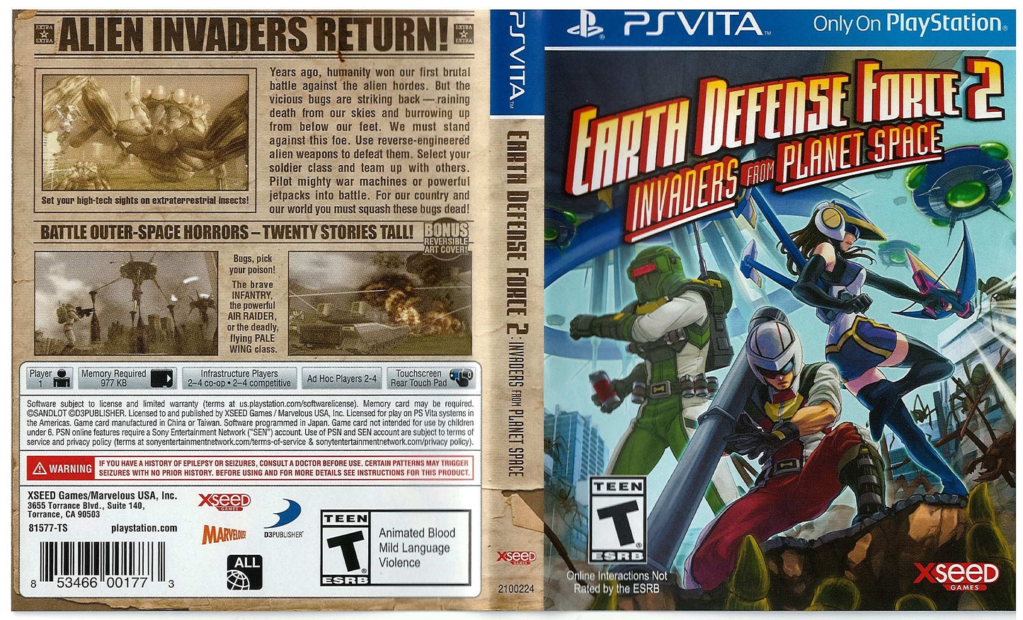 Earth Defense Force 2