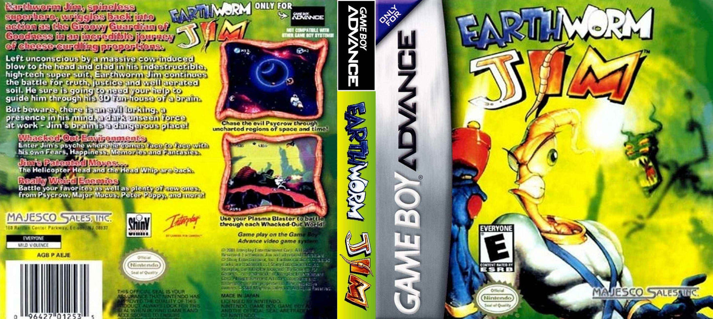 Earthworm Jim Cover Art - WOI Solutions
