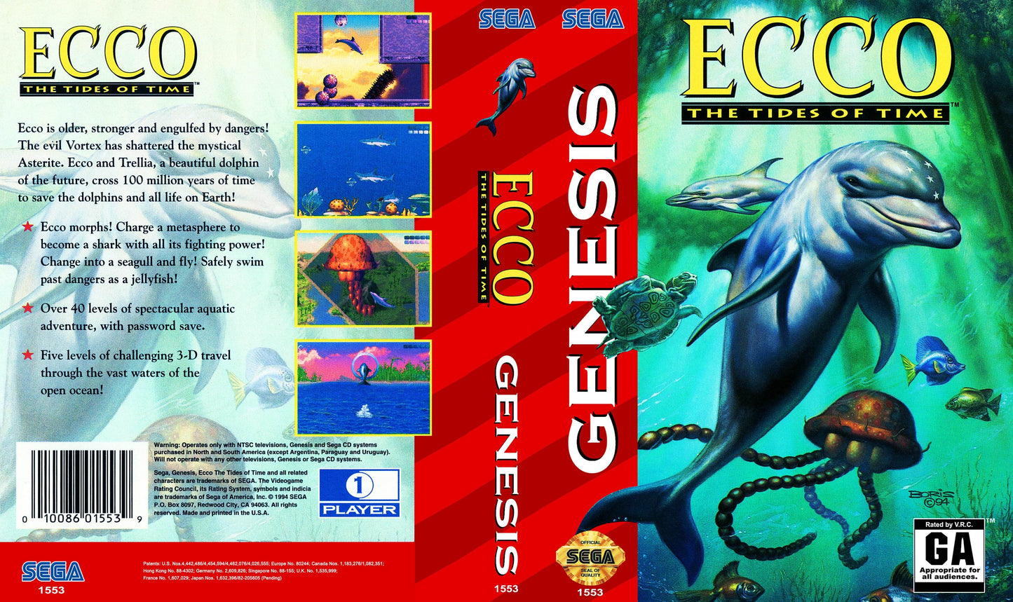 Ecco The Tides of Time Cover Art - WOI Solutions
