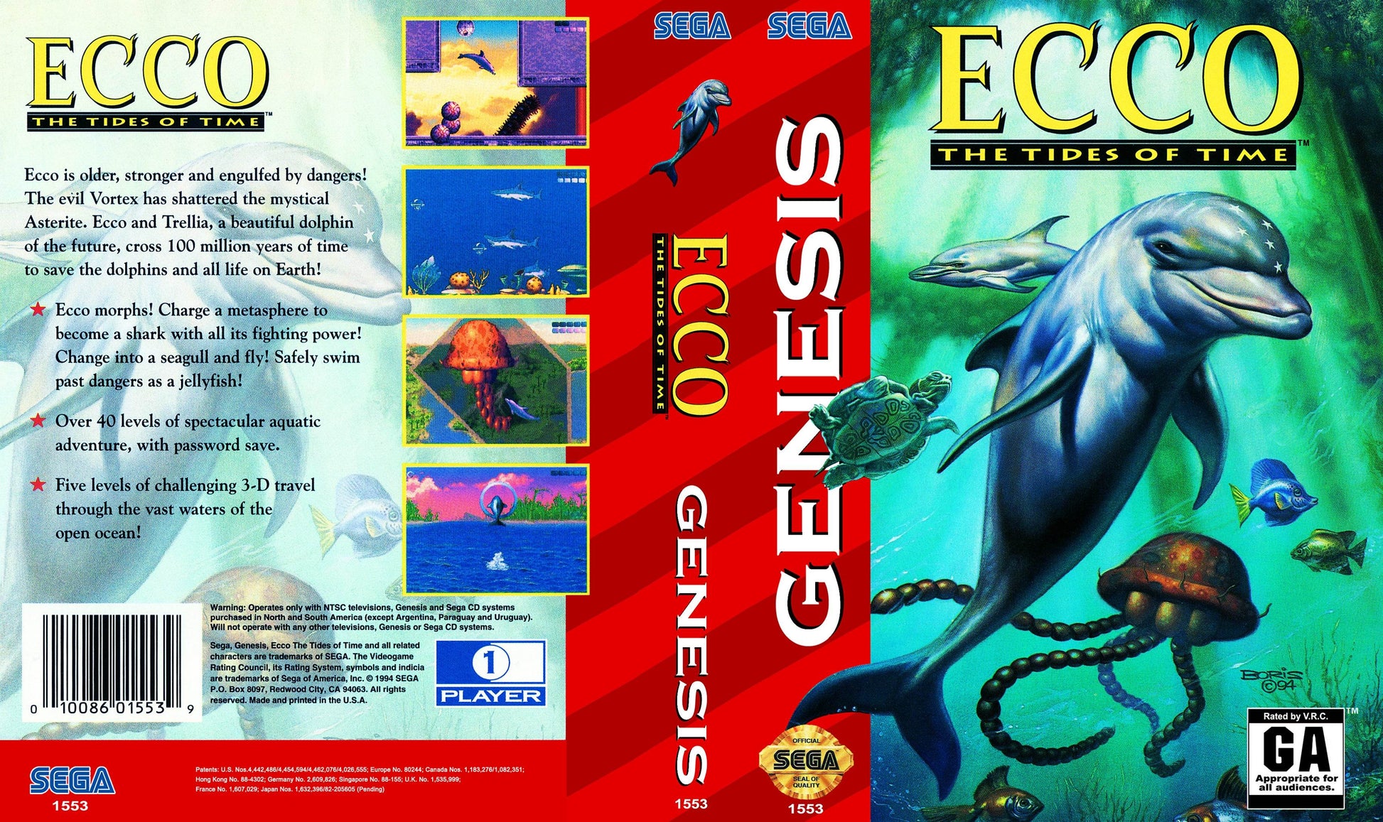 Ecco The Tides of Time Cover Art - WOI Solutions