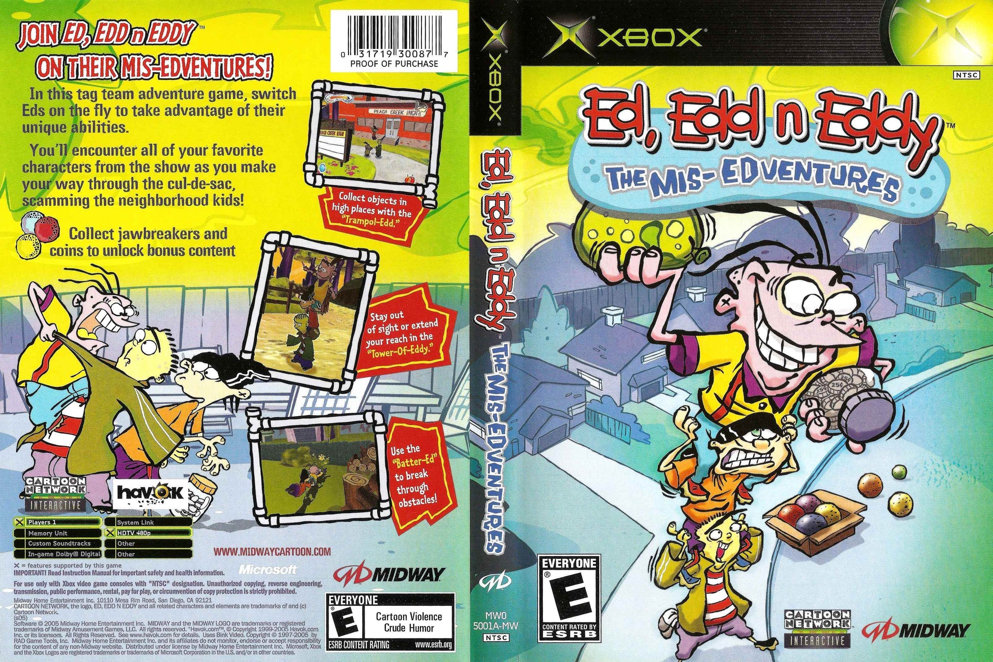 Ed, Edd n Eddy The Mis-Edventures Cover Art - WOI Solutions