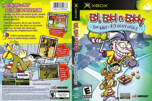 Ed, Edd n Eddy The Mis-Edventures Cover Art - WOI Solutions