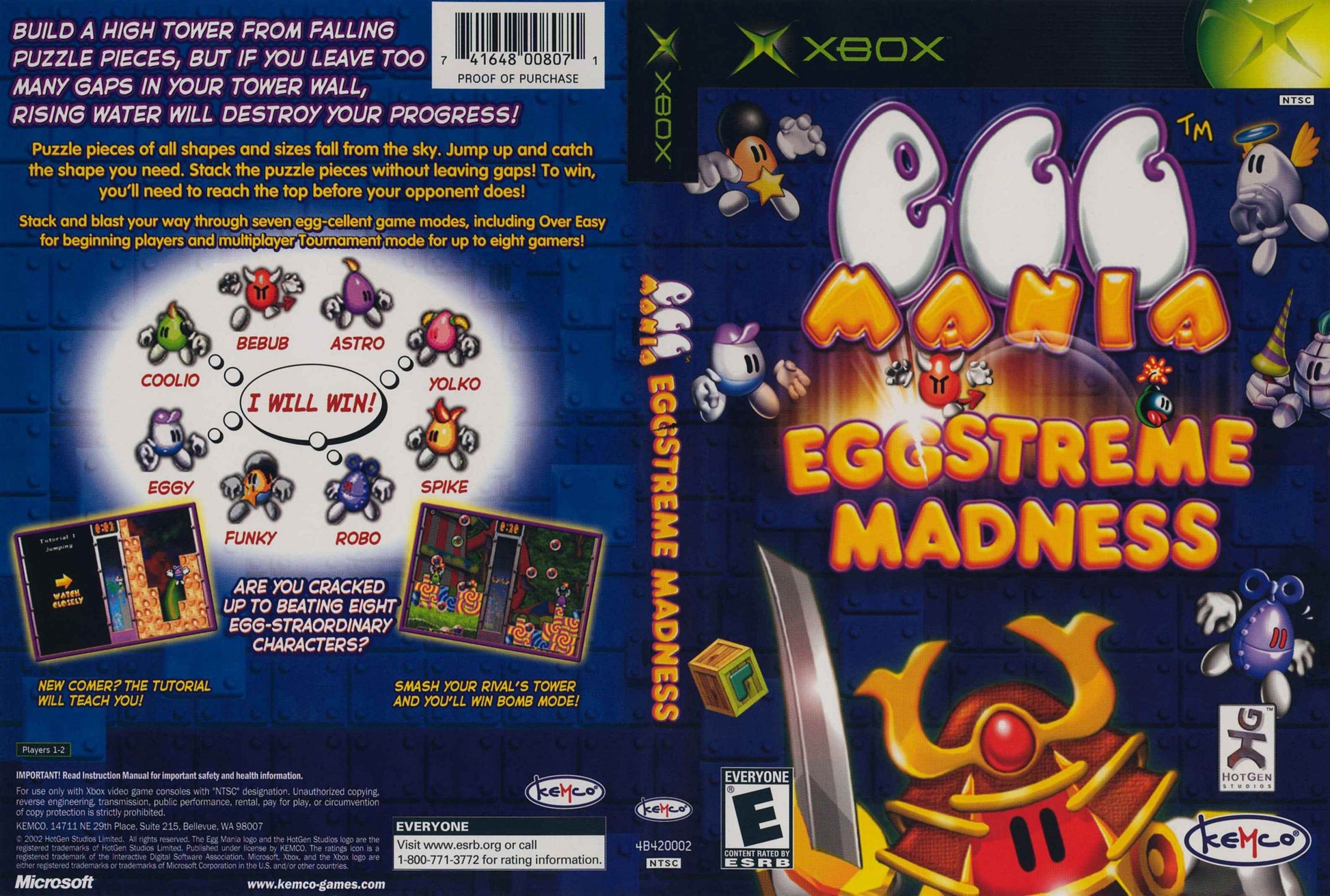 Egg Mania Eggstreme Madness Cover Art - WOI Solutions