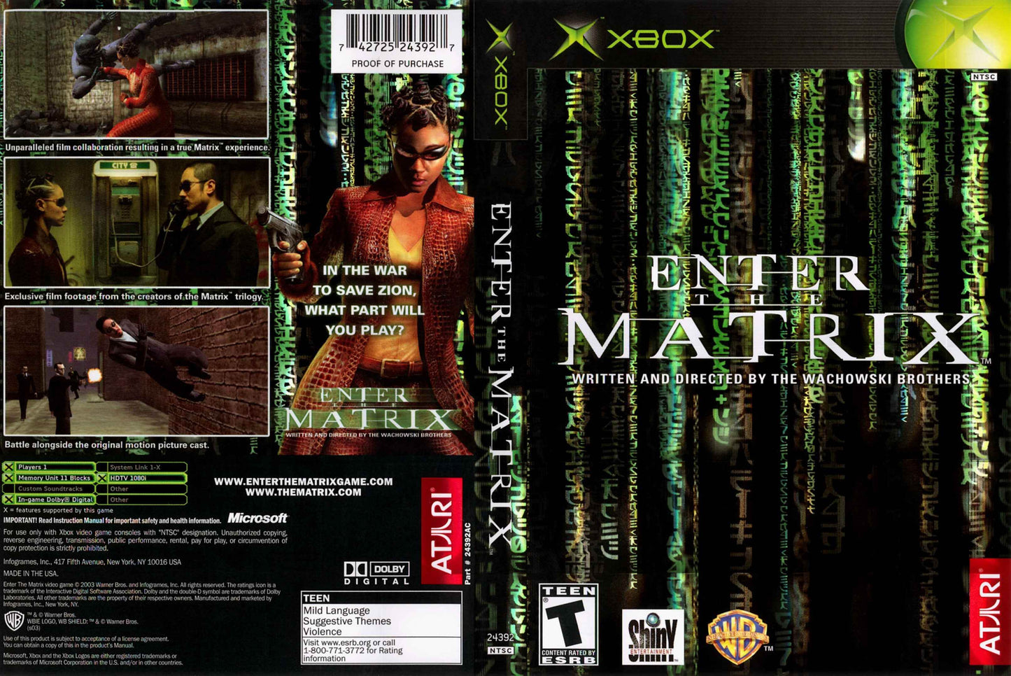 Enter The Matrix Cover Art - WOI Solutions