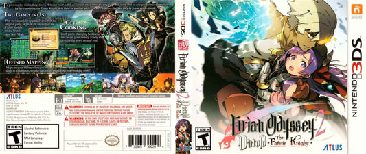 Etrian Odyssey 2 Untold The Fafnir Knight Cover Art - WOI Solutions