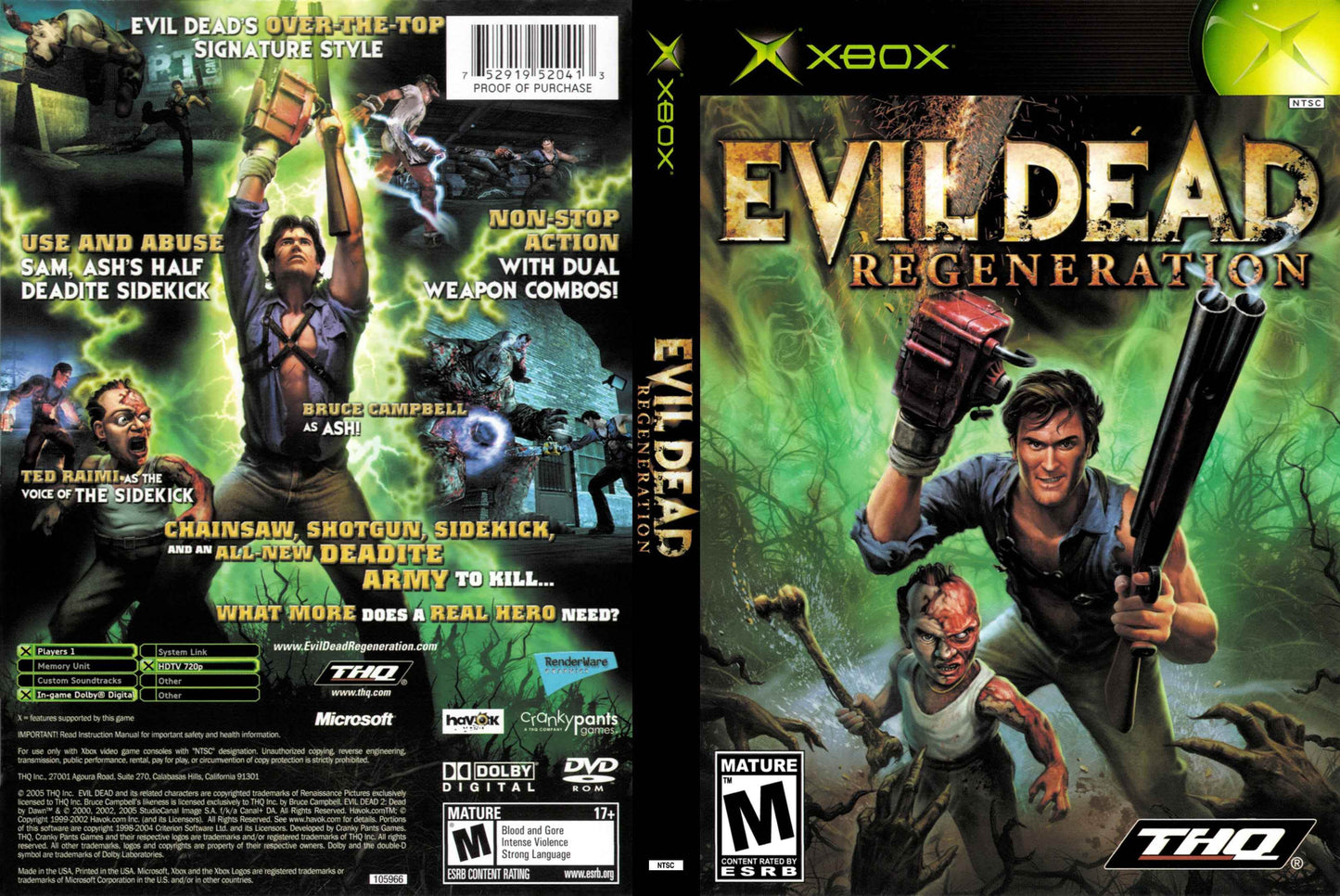 Evil Dead Regeneration Cover Art - WOI Solutions