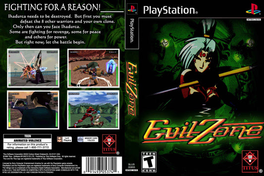 Evil Zone Cover Art - WOI Solutions