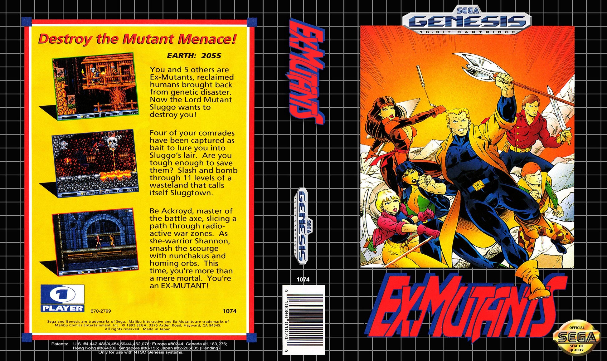 Ex-Mutants Cover Art - WOI Solutions