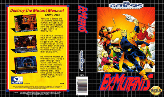 Ex-Mutants Cover Art - WOI Solutions
