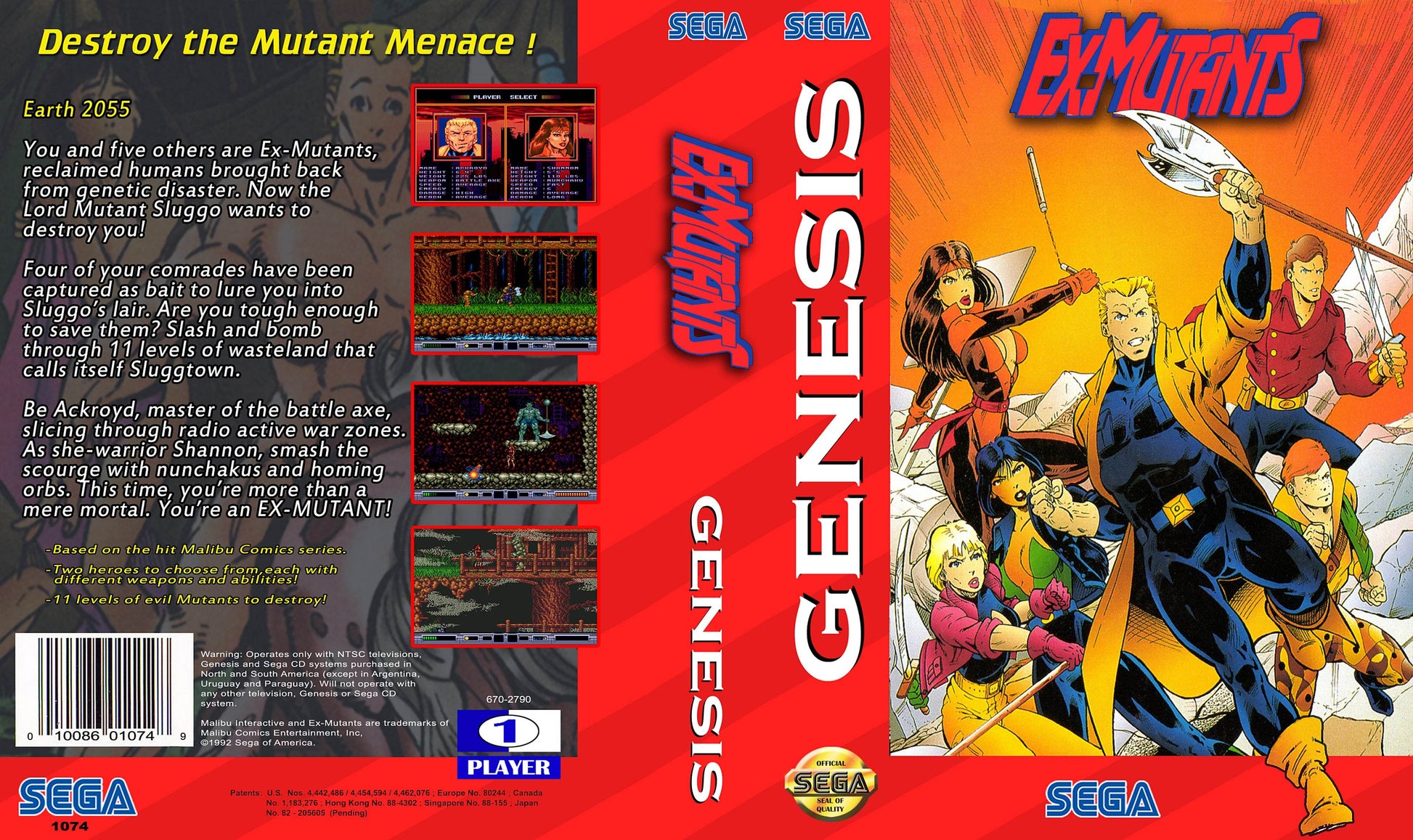 Ex-Mutants Cover Art - WOI Solutions