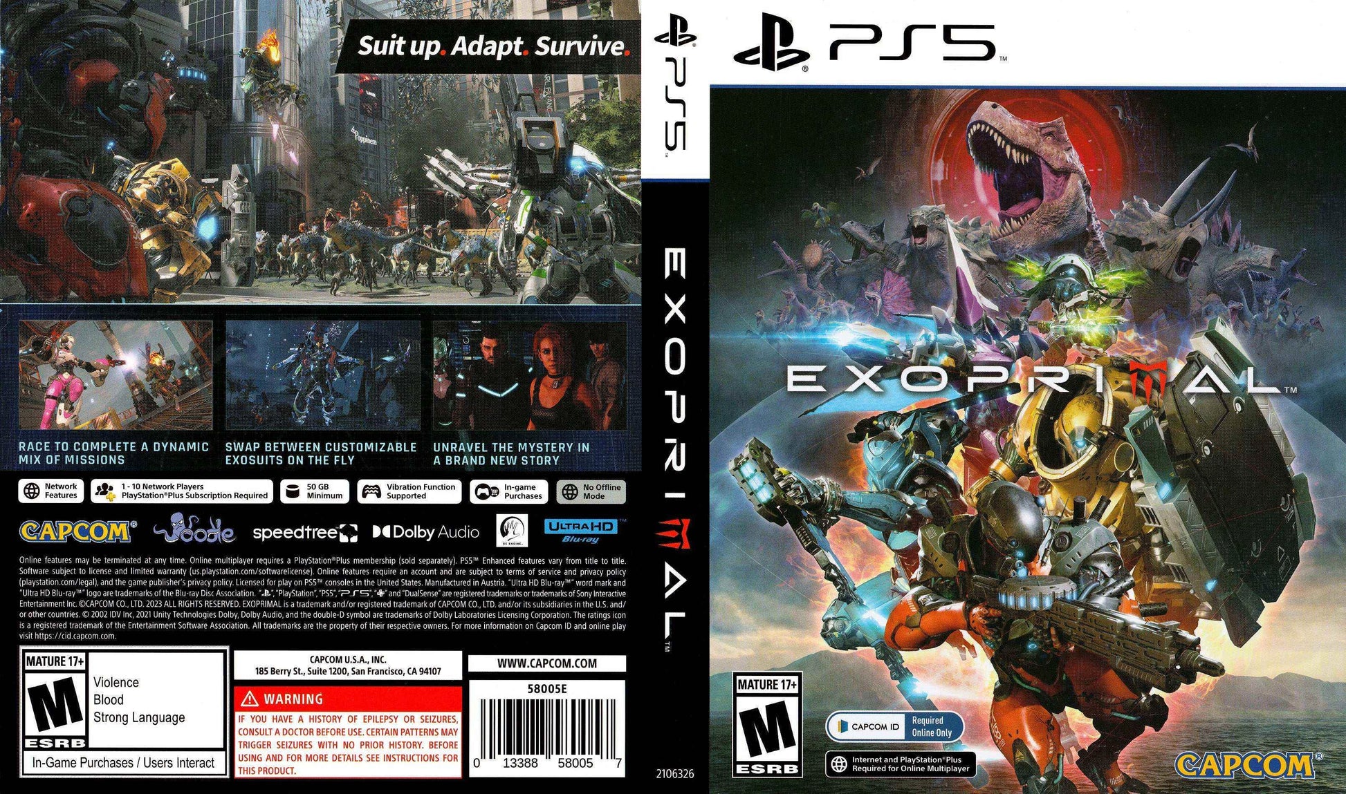 Exoprimal Cover Art - WOI Solutions