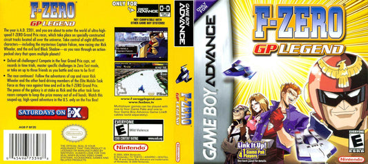 F-Zero GP Legend Cover Art - WOI Solutions
