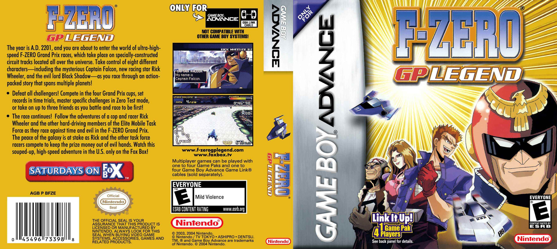 F-Zero GP Legend Cover Art - WOI Solutions