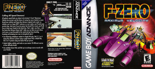 F-Zero Maximum Velocity Cover Art - WOI Solutions