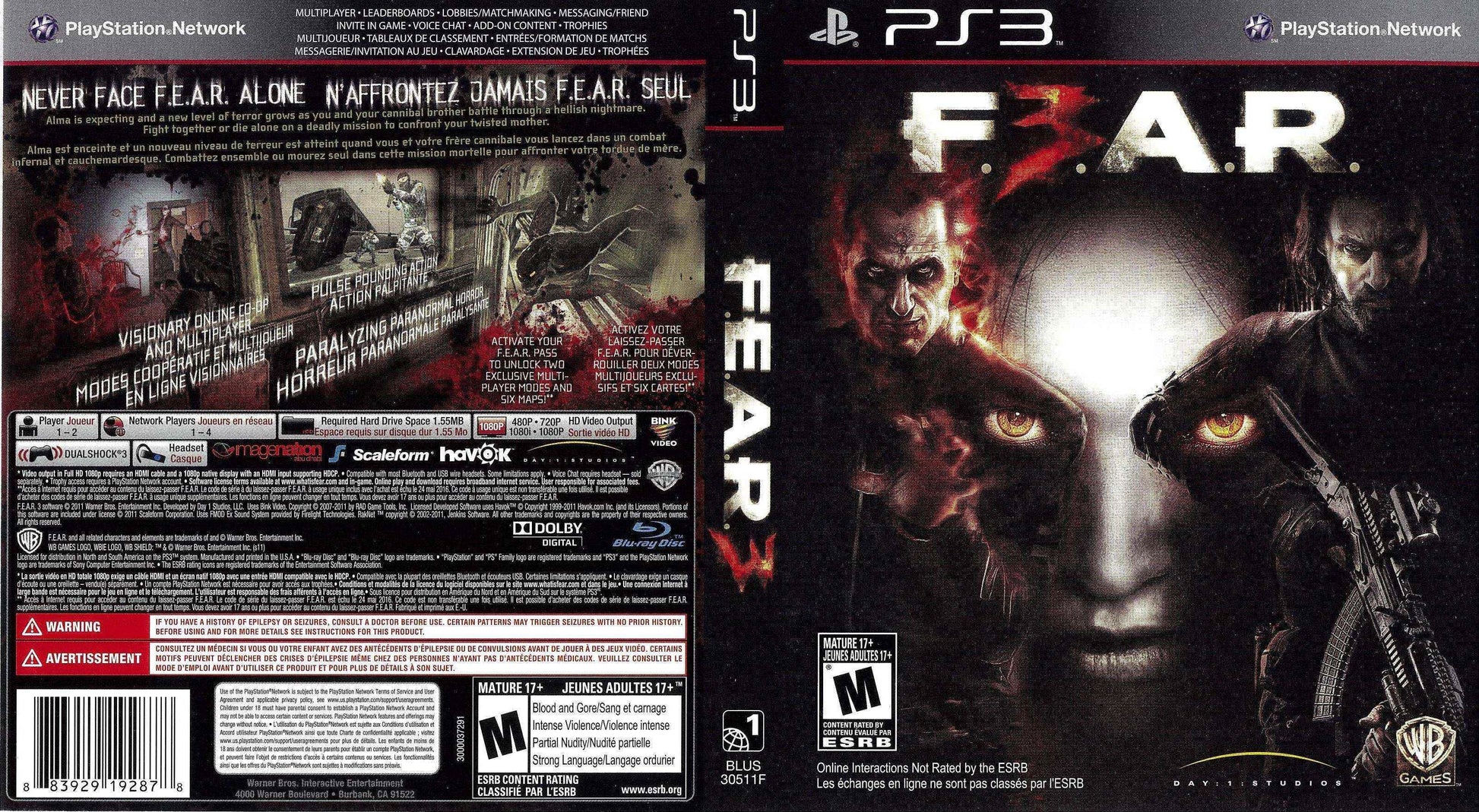 F.E.A.R. 3 Cover Art - WOI Solutions