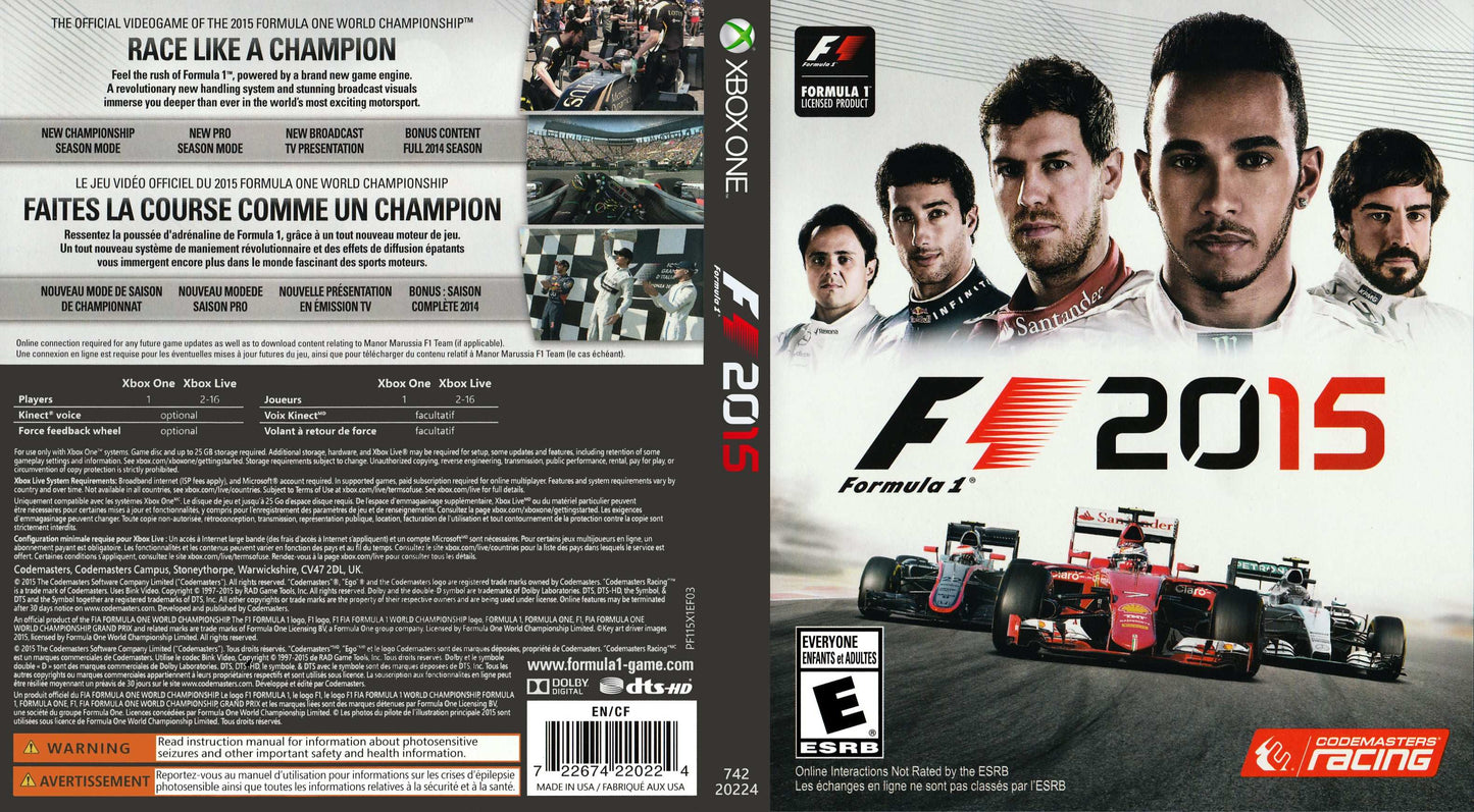 F1 2015