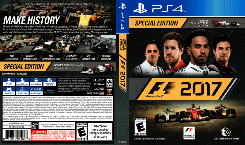 F1 2017 - Special Edition