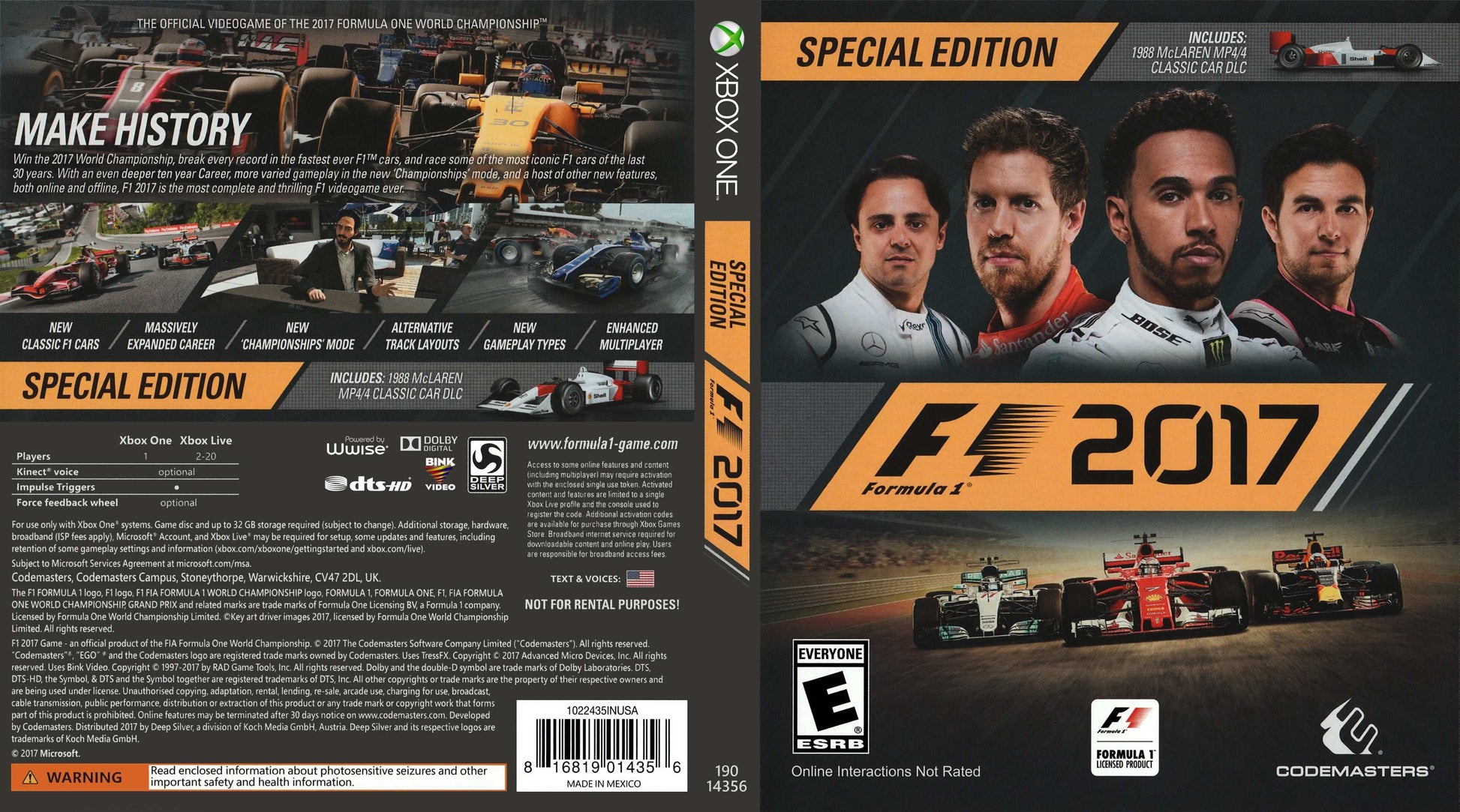 F1 2017 Special Edition