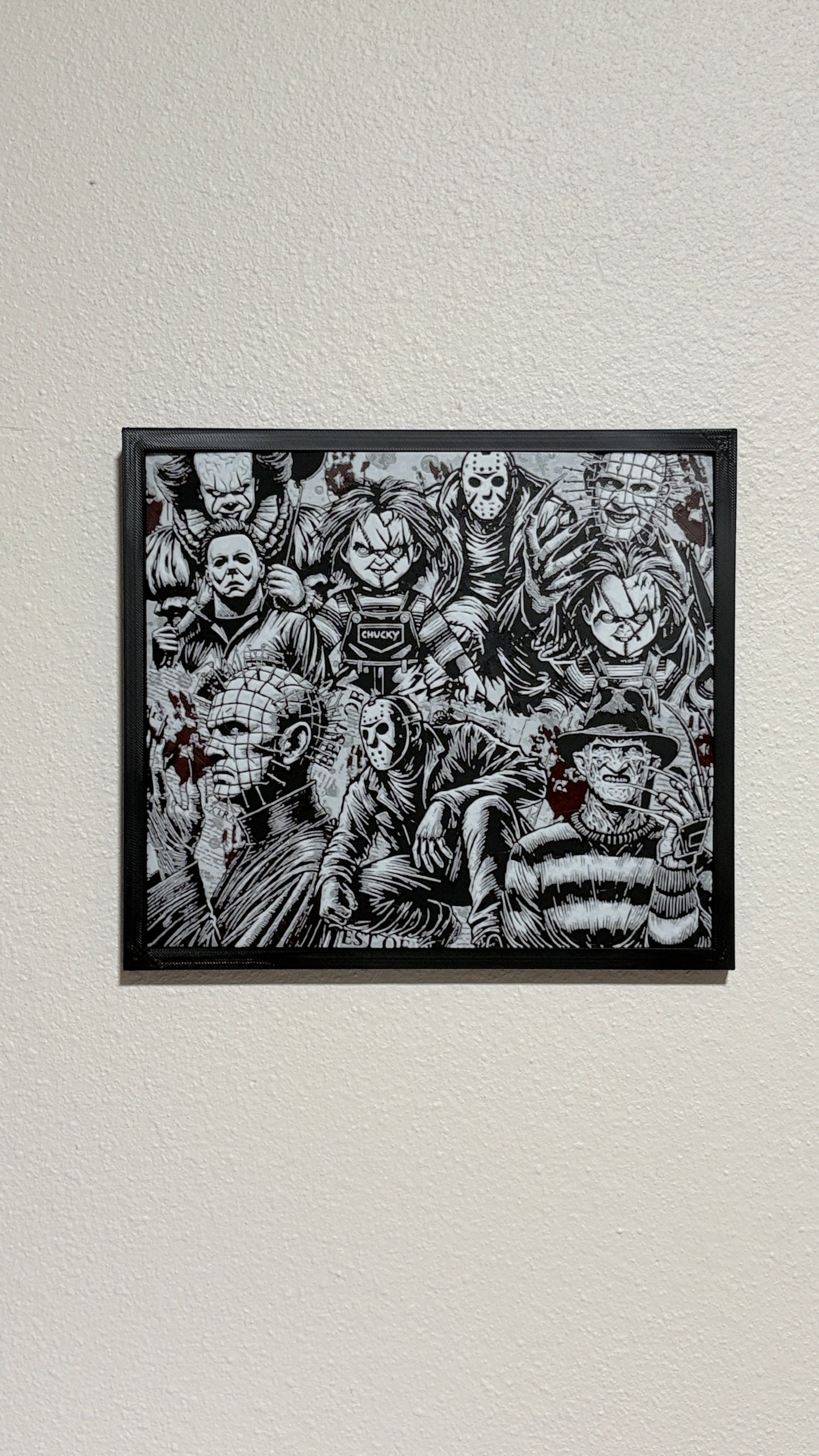 Horror Crew — HueForge Layered Art Print