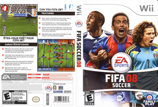 FIFA 08 Cover Art - WOI Solutions