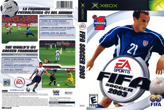 FIFA 2003 Cover Art - WOI Solutions