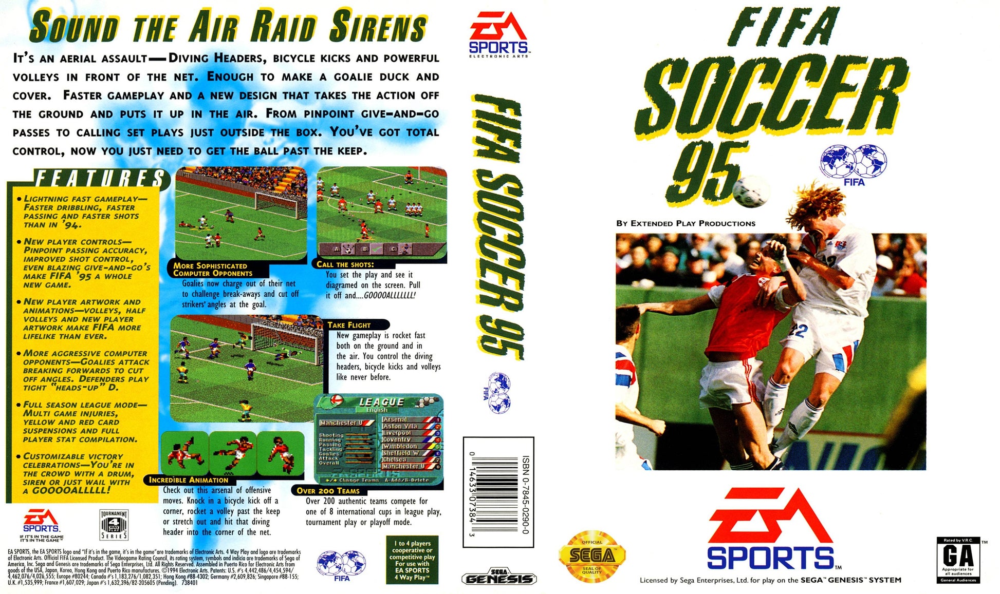 FIFA 95 Cover Art - WOI Solutions