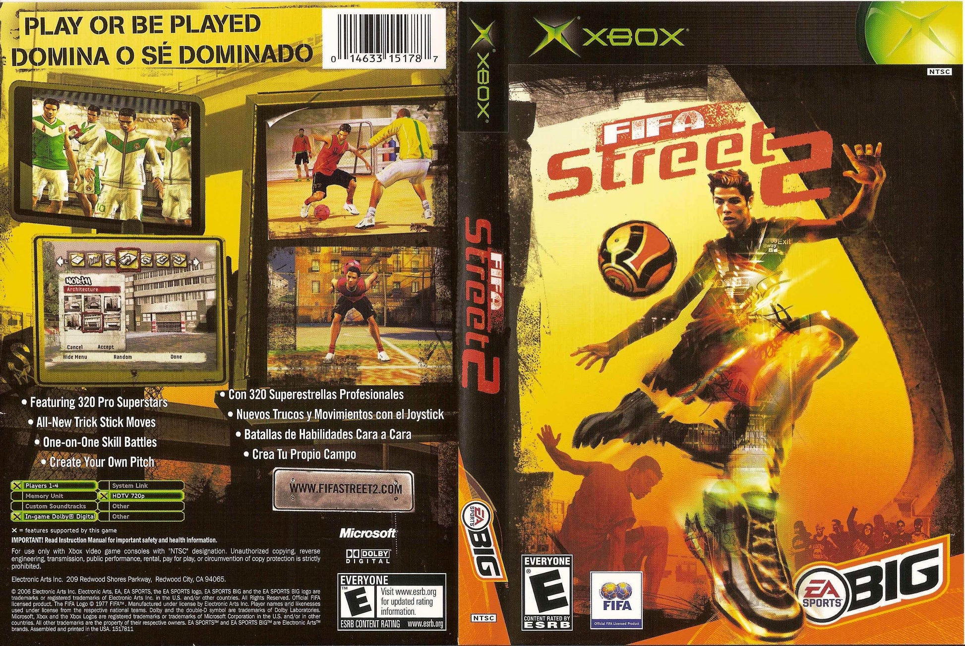 FIFA Street 2 Cover Art - WOI Solutions