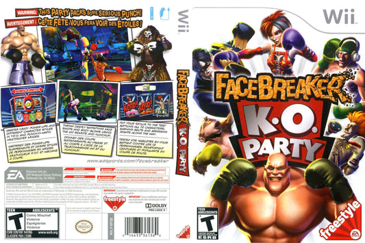 FaceBreaker K.O. Party Cover Art - WOI Solutions