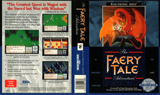 Faery Tale Adventure Cover Art - WOI Solutions
