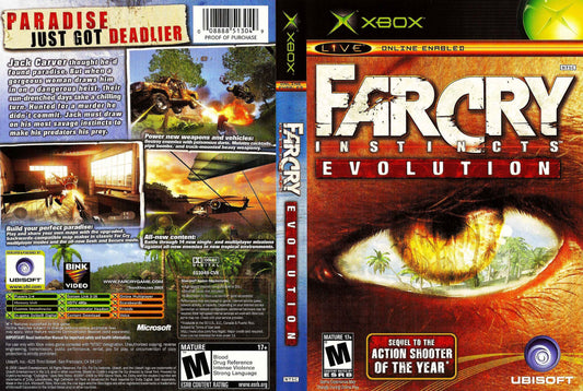Far Cry Instincts Evolution Cover Art - WOI Solutions
