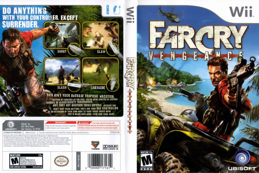 Far Cry Vengeance Cover Art - WOI Solutions