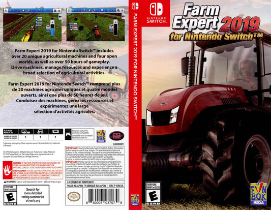 Farm Expert 2019 for Nintendo Switch