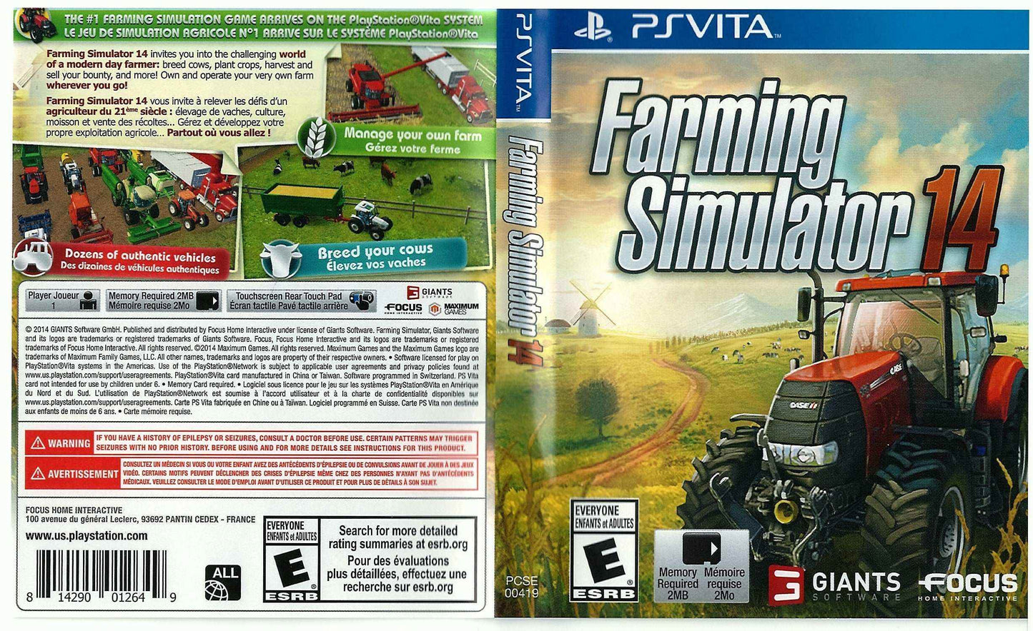 Farming Simulator 14 Cover Art - WOI Solutions