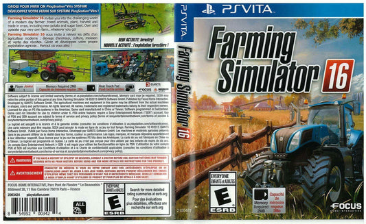 Farming Simulator 16 Cover Art - WOI Solutions