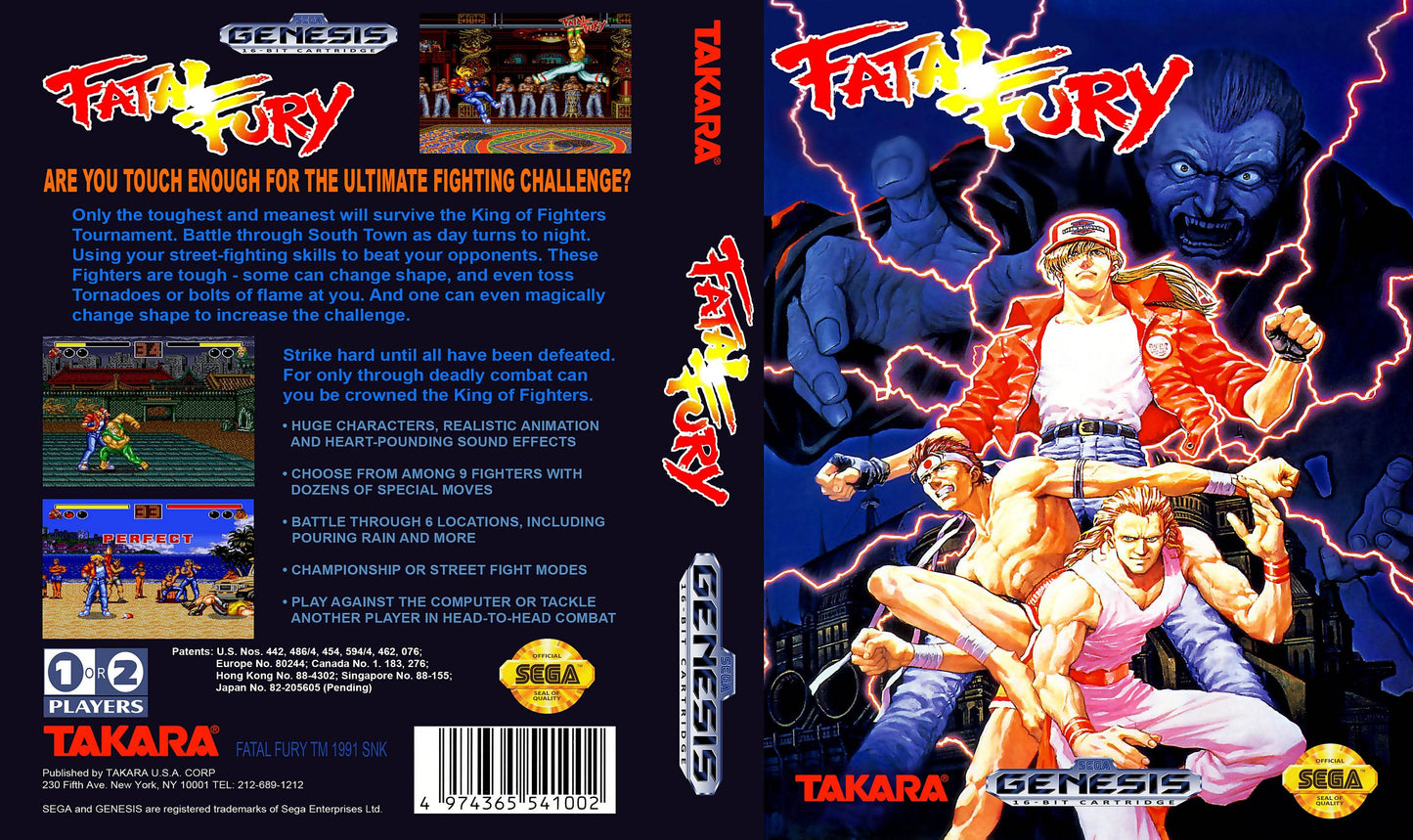 Fatal Fury Cover Art - WOI Solutions