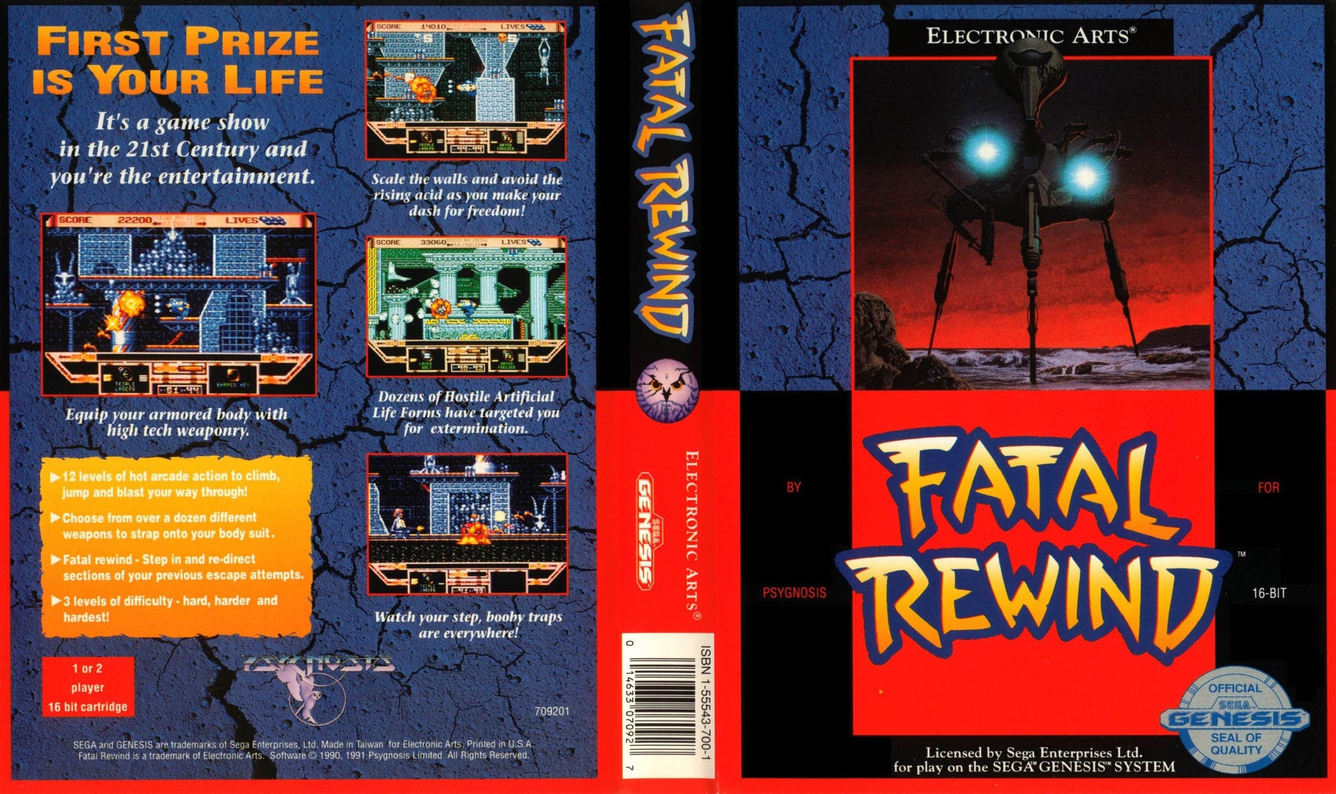 Fatal Rewind Killing Game Show Cover Art - WOI Solutions