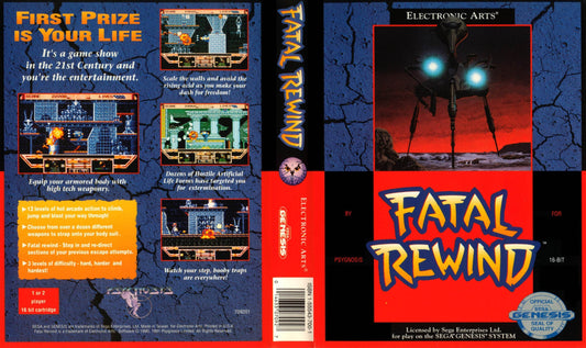 Fatal Rewind Killing Game Show Cover Art - WOI Solutions