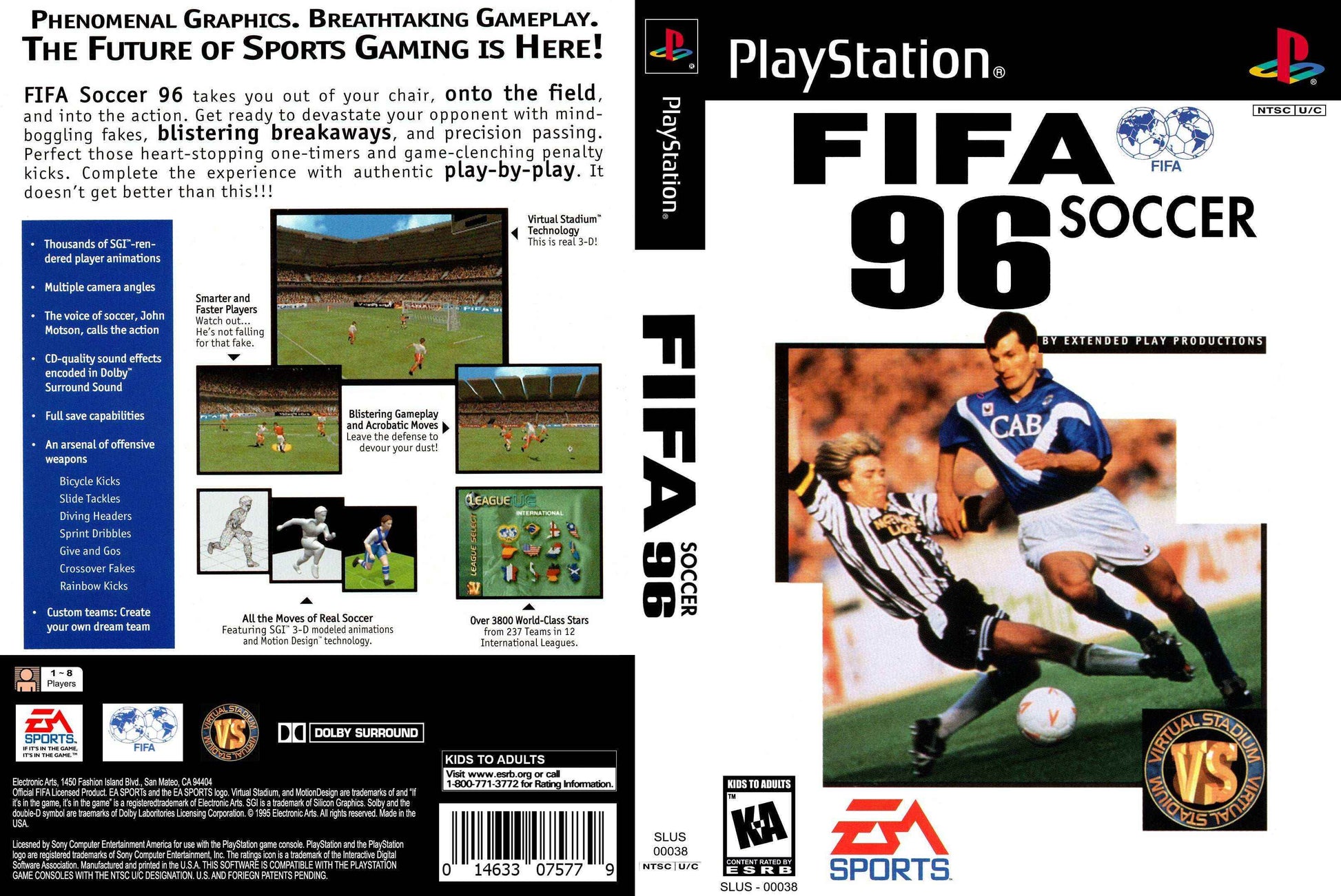 Fifa Soccer 96 Cover Art - WOI Solutions