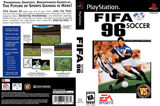 Fifa Soccer 96 Cover Art - WOI Solutions