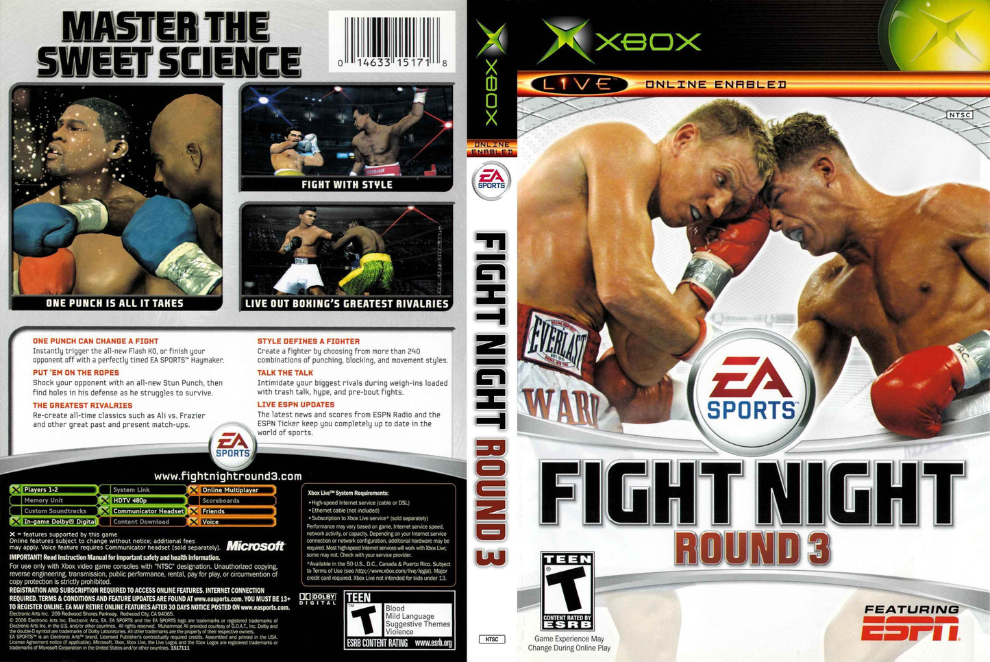 Fight Night Round 3 Cover Art - WOI Solutions
