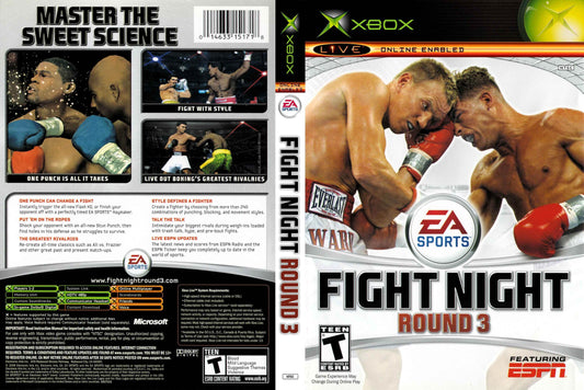 Fight Night Round 3 Cover Art - WOI Solutions