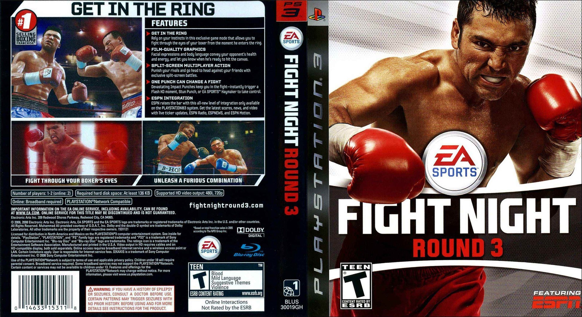 Fight Night Round 3 Cover Art - WOI Solutions
