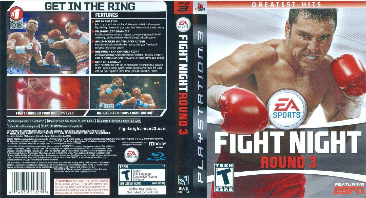 Fight Night Round 3 Cover Art - WOI Solutions