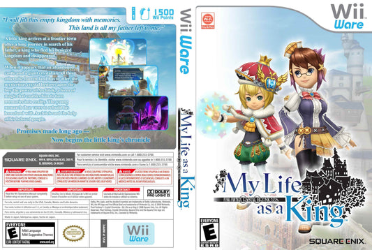 Final Fantasy Crystal Chronicles - My Life as a King (WiiWare) Cover Art - WOI Solutions