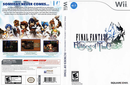 Final Fantasy Crystal Chronicles Echoes of Time Cover Art - WOI Solutions