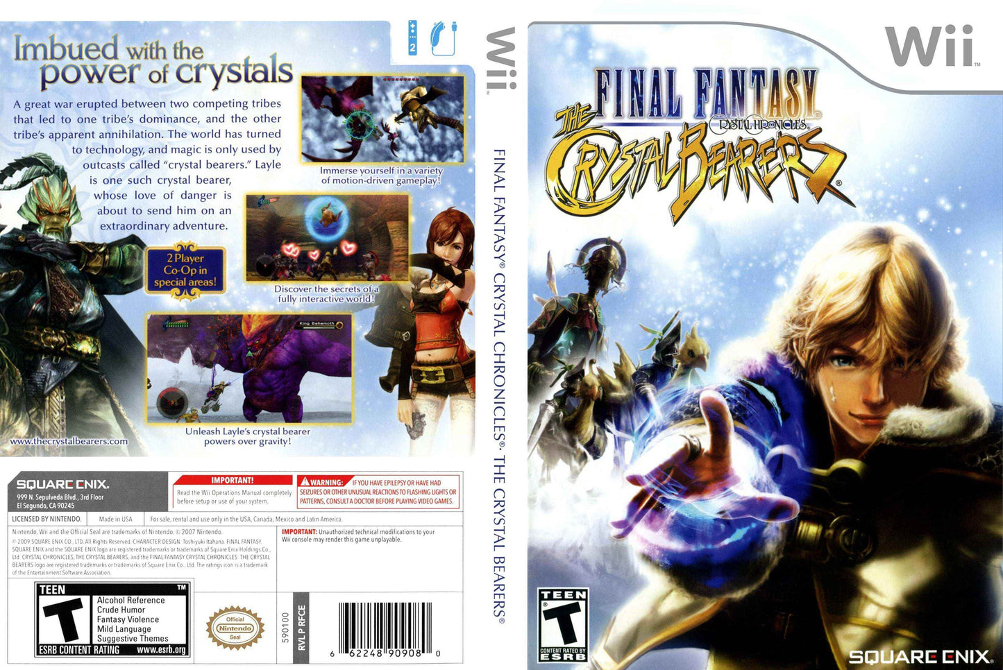 Final Fantasy Crystal Chronicles The Crystal Bearers Cover Art - WOI Solutions