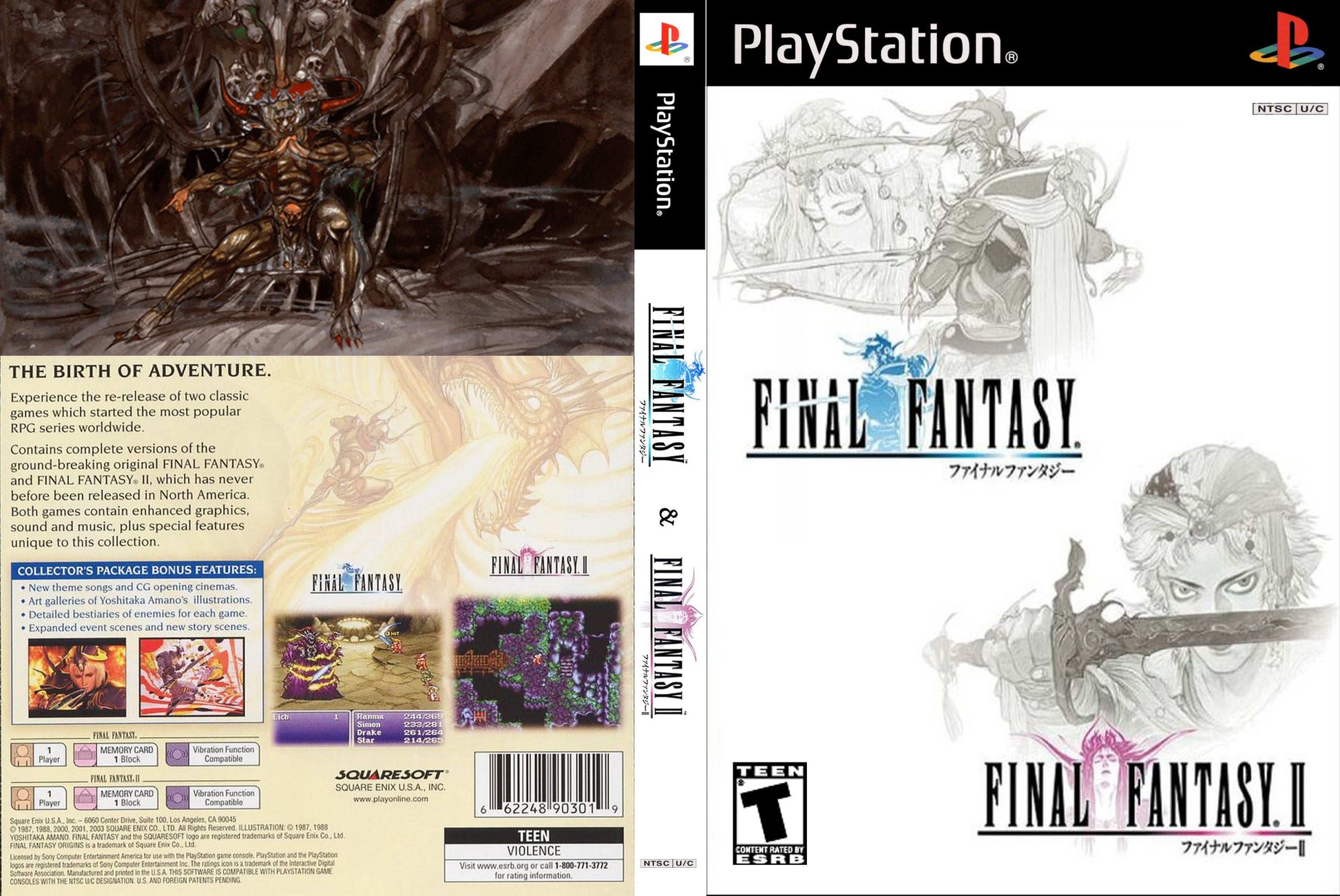 Final Fantasy I - II