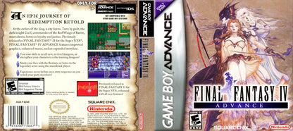 Final Fantasy IV Advance Cover Art - WOI Solutions